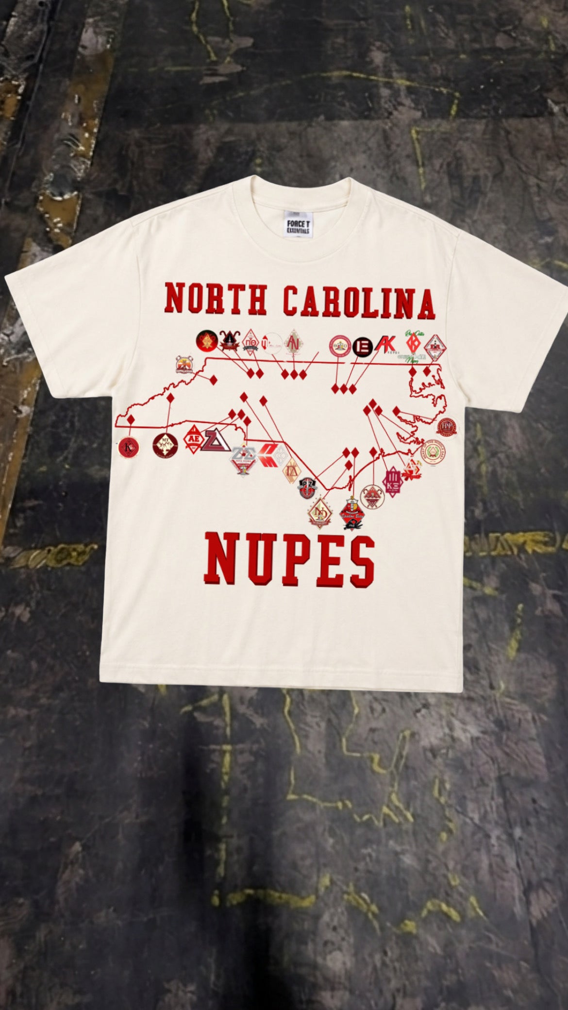 NORTH CAROLINA NUPES TEE