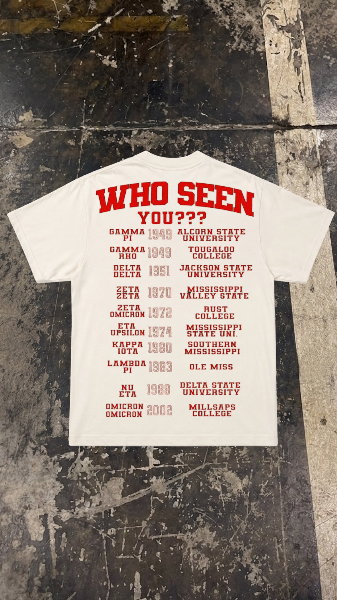 MISSISSIPPI NUPES SHIRT
