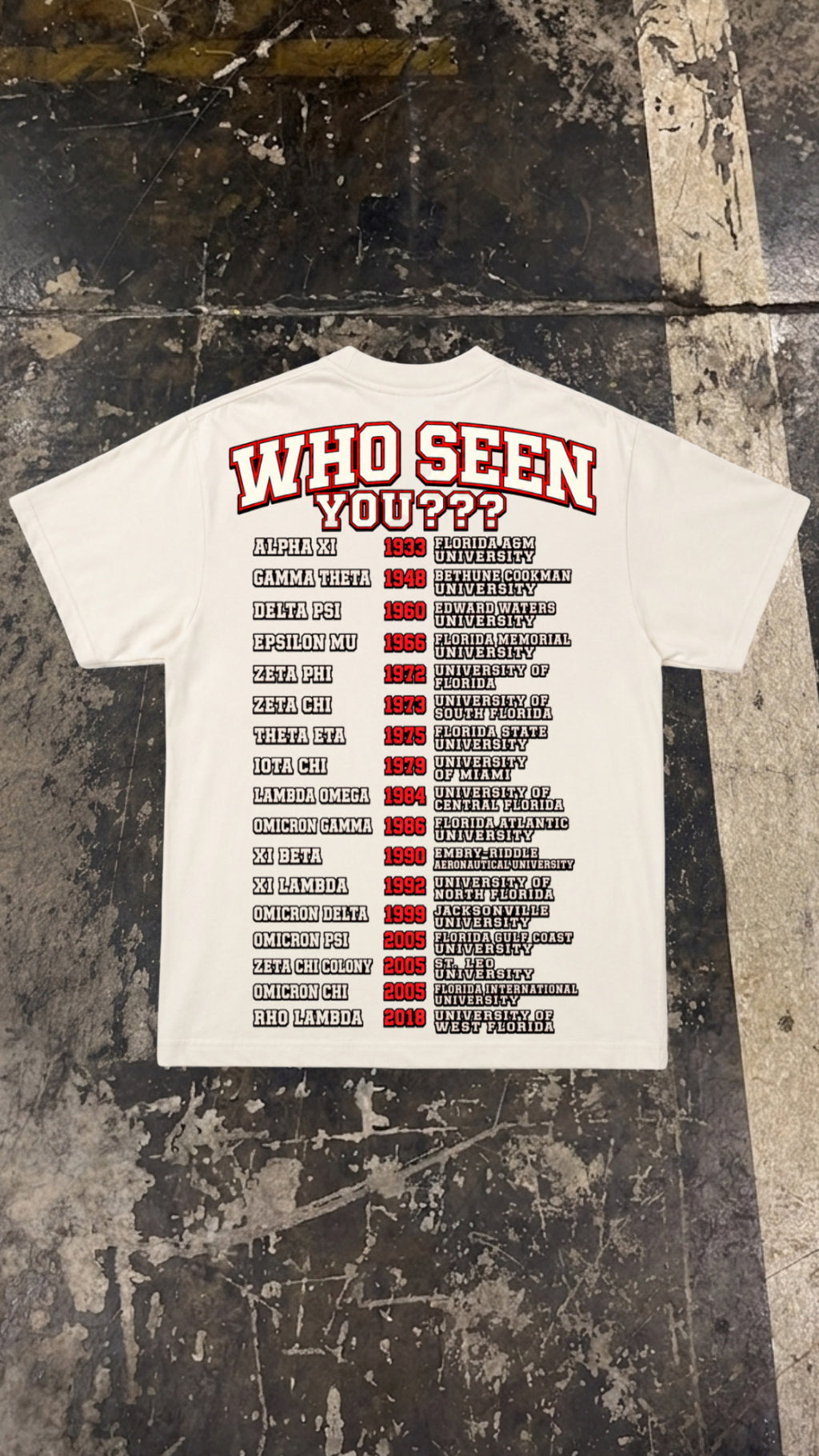 FLORIDA NUPE SHIRT