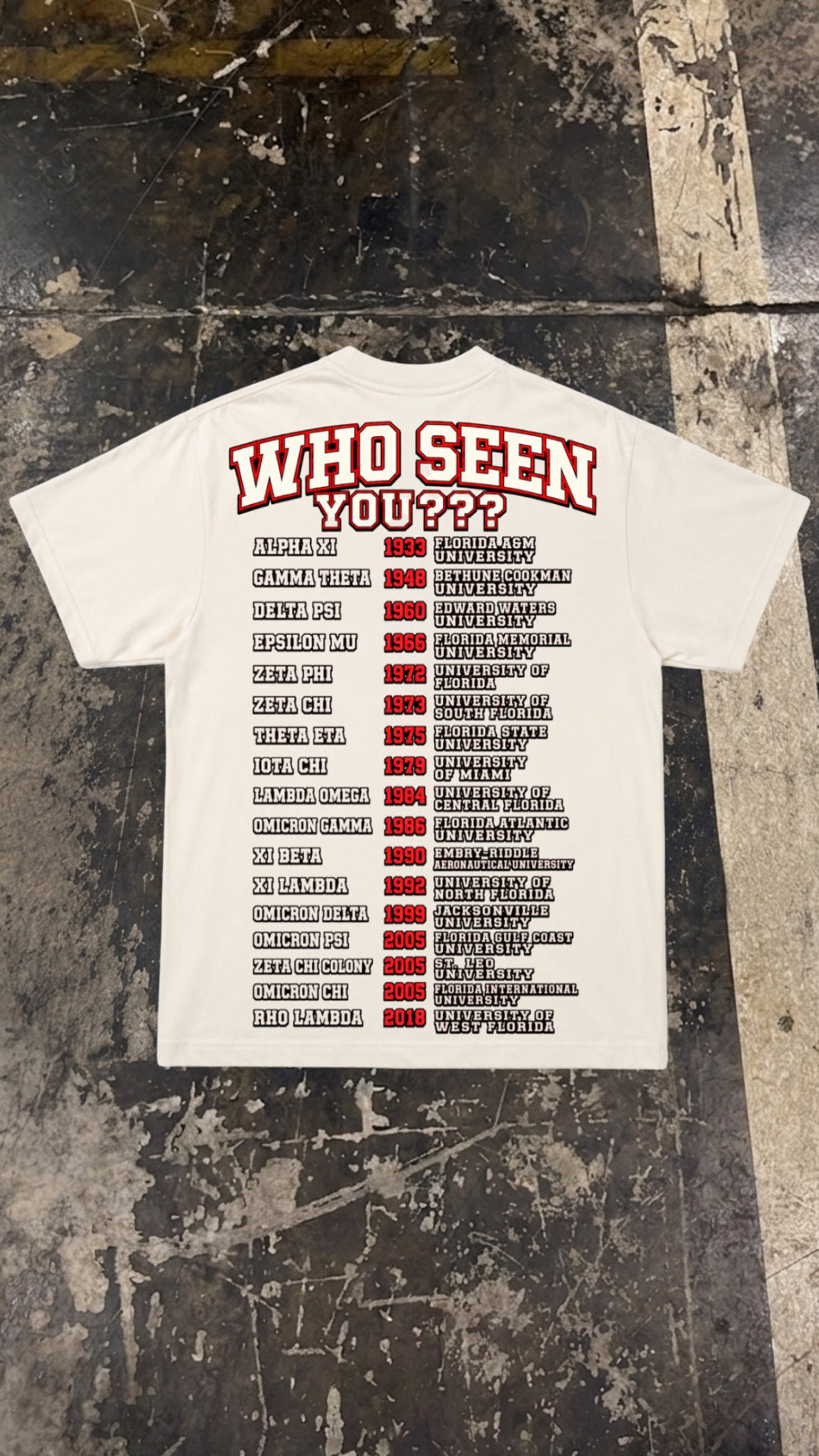 FLORIDA NUPE SHIRT
