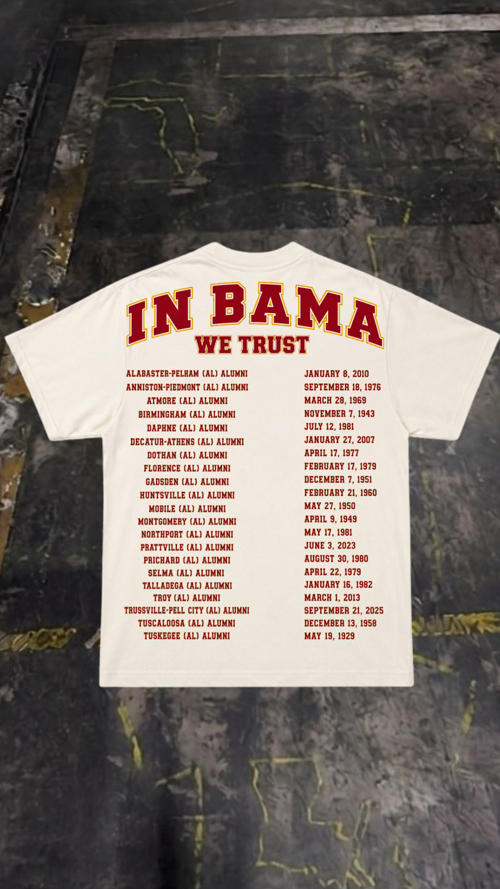 BAMA ALUMNI NUPES™️ Tee ♦️🔥