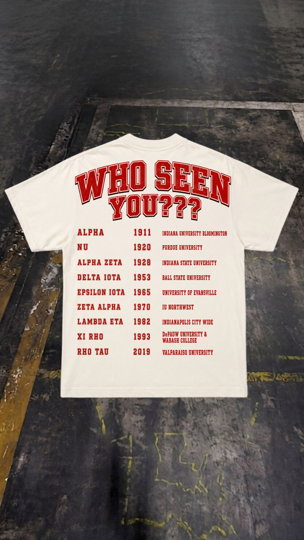 Indiana “Motherland” Nupes Tee