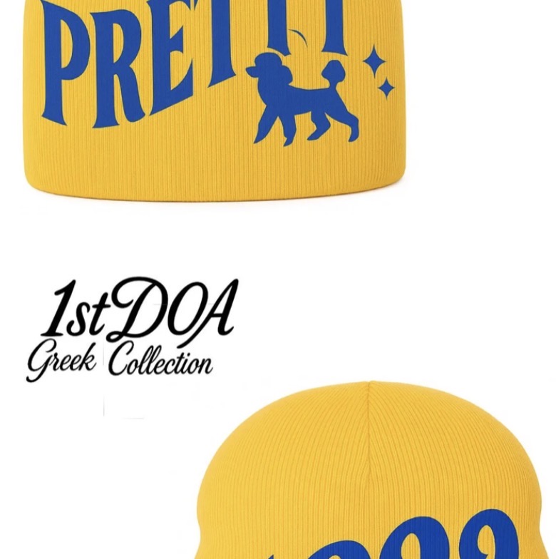 Pretty Poodle Beanie – Royal Edition